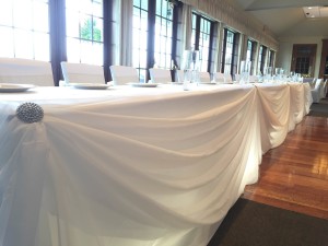 Copetown Woods wedding, head table, hamilton wedding, niagara wedding